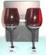 Waterford John Rocha Voya Red Crystal SET/2 Red Wine Glasses 146340 New in Box