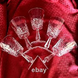 Waterford Kenmare Water/wine Glasses Set Of 5