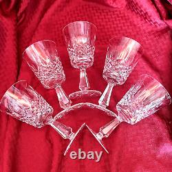 Waterford Kenmare Water/wine Glasses Set Of 5