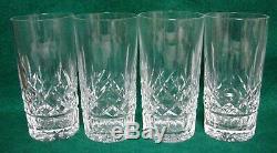 Waterford LISMORE Highballs SET OF FOUR More Items Available MINT IN BOX