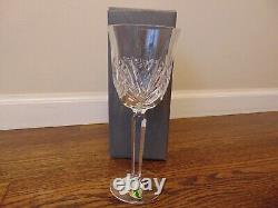 Waterford Leana Wine Clear Cristal Goblet Set Of 6 New