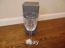 Waterford Leana Wine Clear Cristal Goblet Set Of 6 New