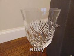 Waterford Leana Wine Clear Cristal Goblet Set Of 6 New