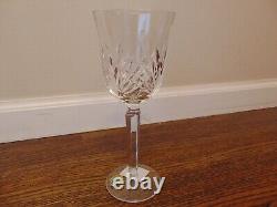 Waterford Leana Wine Clear Cristal Goblet Set Of 6 New