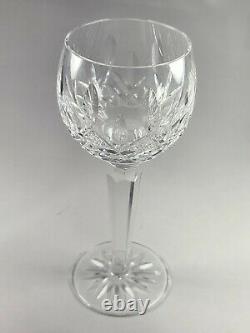 Waterford Lismore 9 Oz Balloon Wine Glass Lead Crystal 7 1/8 Hight. New