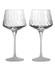 Waterford Lismore Arcus Wine, Set of 2 GLASSWARE, WINE GLASSES, 14.2 oz