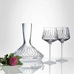 Waterford Lismore Arcus Wine, Set of 2 GLASSWARE, WINE GLASSES, 14.2 oz