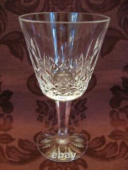 Waterford Lismore Crystal 5-7/8 Claret Wine Glasses Set of 11 Excellent