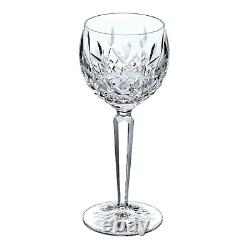 Waterford Lismore Crystal Hock Balloon Wine Glasses Ireland Set of (4)