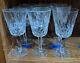 Waterford Lismore Crystal Wine Glasses Set of 9 6 7/8 Lot 57 L@@K