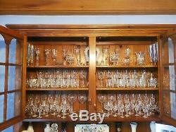 Waterford Lismore Crystal Wine Goblet Set 12 Pc, 7 Tall 8 fl oz