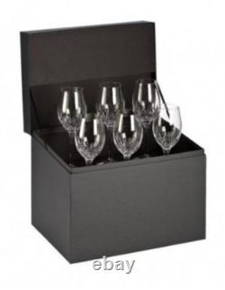 Waterford Lismore Essence White Wine Goblets Set of 6 11.5 oz 9.5 New