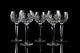 Waterford Lismore Lead Cut Crystal Wine Hock Glasses, Set of (5)