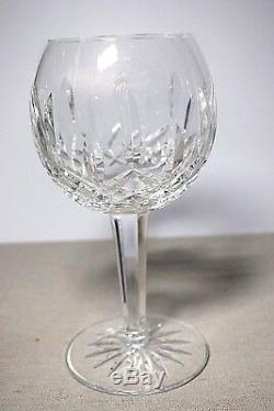 Waterford Lismore Oversized Wine Balloon Glass 16 oz. Set of 4 with Boxes