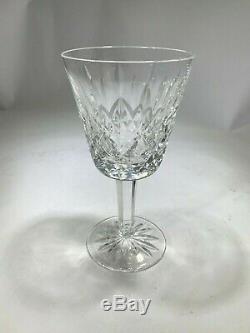 Waterford Lismore Pattern Crystal Set 10 Tall Water Goblets & 10 Wine Goblets