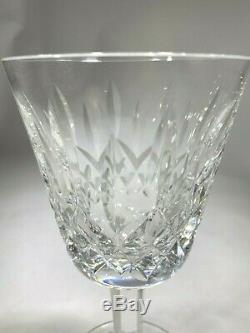 Waterford Lismore Pattern Crystal Set 10 Tall Water Goblets & 10 Wine Goblets