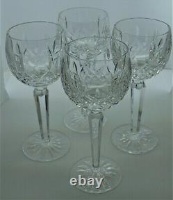 Waterford Lismore Red Wine Glass Set of Four