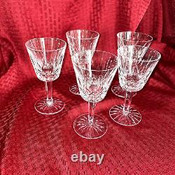 Waterford Lismore Wine Glasses Set Of 5