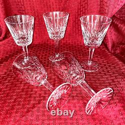 Waterford Lismore Wine Glasses Set Of 5