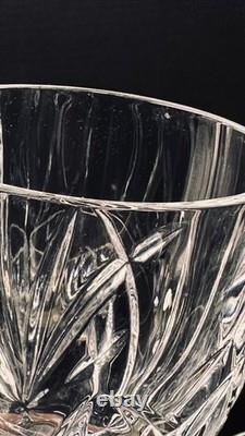 Waterford Marquis Brookside Cut Crystal Wine Glasses 8 5/8 Set Of 6