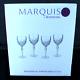 Waterford Marquis Brookside? Plum (Purple) Wine Glasses, 8.5 Set Of 4 NEW