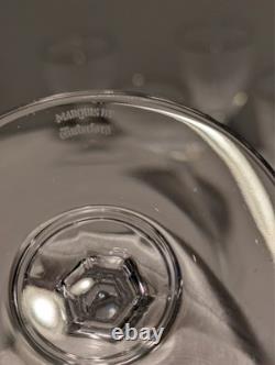 Waterford Marquis Hanover Platinum 7 5/8 wine glasses. Set of 7. New cond Waterford Marquis Hanover Platinum 7 5/8 wine glasses. Set of 7. New cond