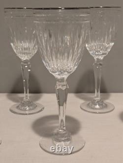 Waterford Marquis Hanover Platinum 7 5/8 wine glasses. Set of 7. New cond Waterford Marquis Hanover Platinum 7 5/8 wine glasses. Set of 7. New cond