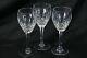 Waterford Marquis Laurent Water Goblet or Large Wine Glass 7.75 Lot of 3