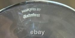 Waterford Marquis TWO Hanover Gold Balloon Wine Glasses 8-5/8 Light Gold Wear