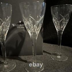 Waterford Merrill Crystal Goblet Glass, 8 1/4 Set Of 4 Original Box