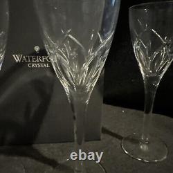 Waterford Merrill Crystal Goblet Glass, 8 1/4 Set Of 4 Original Box