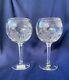 Waterford Millennium Series Prosperity Toasting Balloon Wine Glasses Set of 2