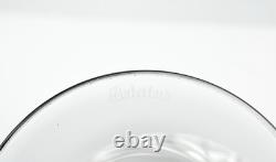 Waterford Mourne Set of 8 Crystal Claret Wine Glasses 7 5/8 8oz Signed