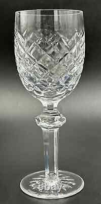 Waterford Powerscourt Claret Stemmed Crystal Wine Glasses Set of Four