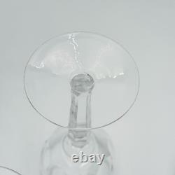 Waterford SHEILA 7 3/8 Crystal Wine Hock Glasses Set Of 4 VINTAGE