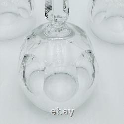 Waterford SHEILA 7 3/8 Crystal Wine Hock Glasses Set Of 4 VINTAGE