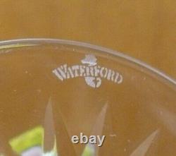 Waterford Stamped Set of 3 Wine Water Goblets Glasses Balloon Lismore