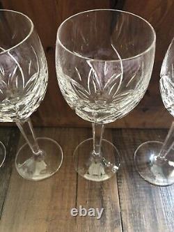 Waterford Wine Glasses, 8 1/8