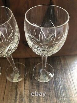 Waterford Wine Glasses, 8 1/8