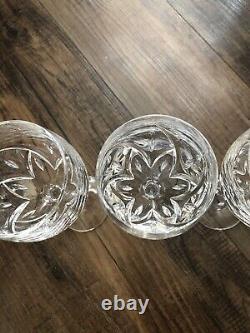 Waterford Wine Glasses, 8 1/8