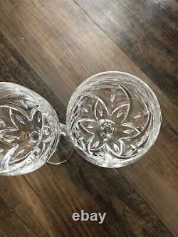 Waterford Wine Glasses, 8 1/8