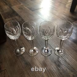 Waterford Wine Glasses, 8 1/8set Of 4