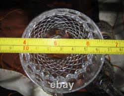 Waterford crystal Colleen 4 balloon wine glasses or wine hocks