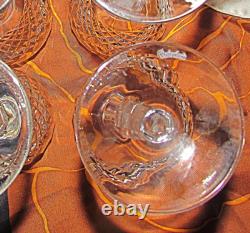 Waterford crystal Colleen 4 balloon wine glasses or wine hocks