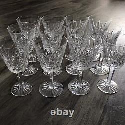 Waterford crystal lismore wine glasses