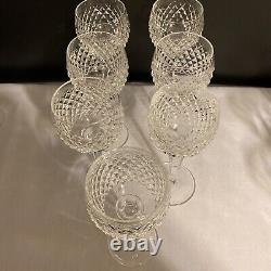 Waterford crystal wine glasses Alana Set Of Seven