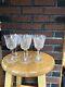 Waterford crystal wine glasses set 6