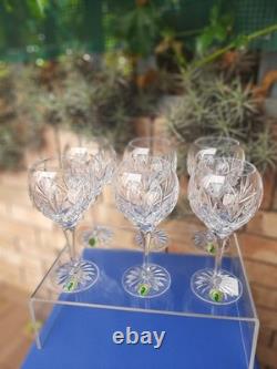 Waterford crystal wine glasses set of 6