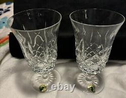 Waterford crystal wine glasses set vintage