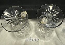 Waterford crystal wine glasses set vintage